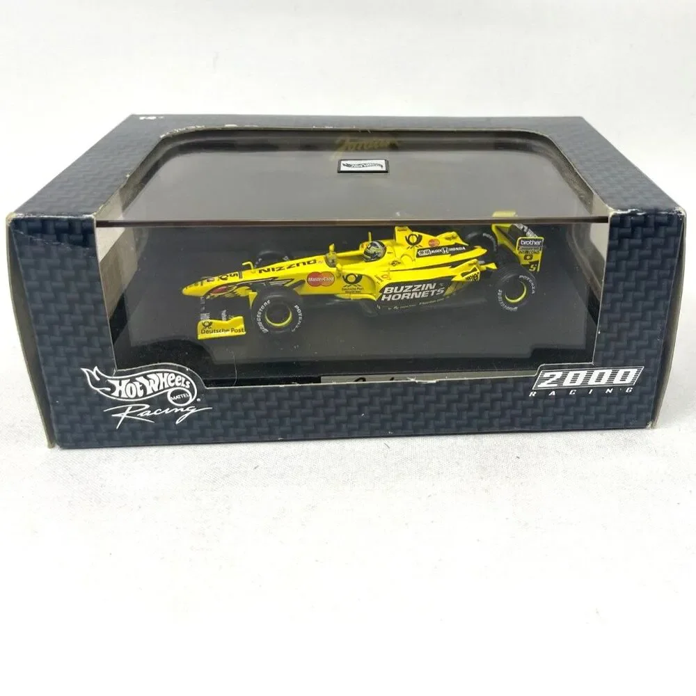 Hotwheels Racing Buzzin Hornets Diecast Car Plastic Display Box 2000 1/43 New